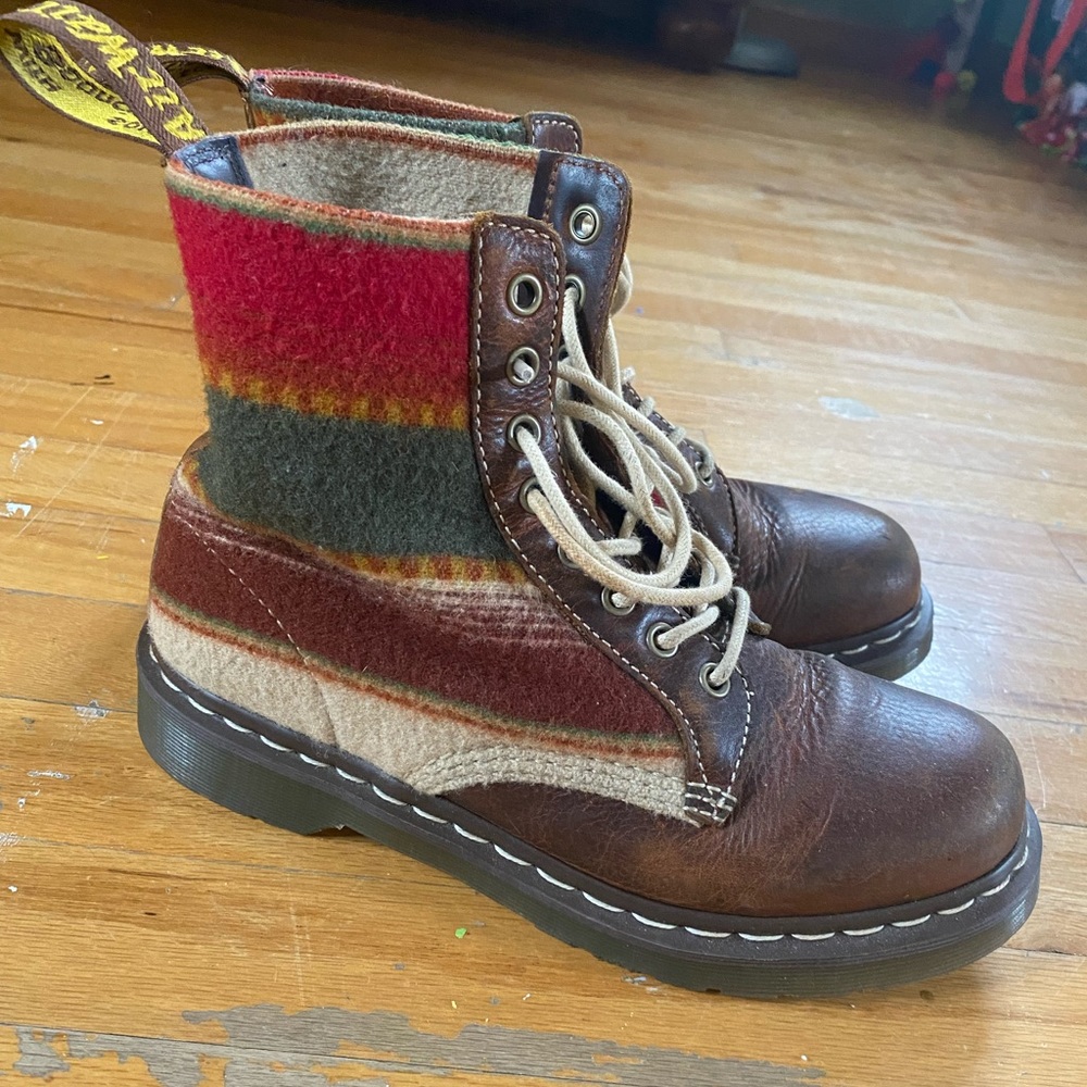 Pendleton x Doc Marten Boots